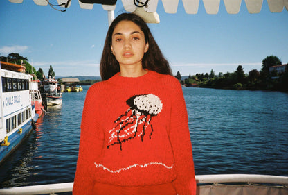 SWEATER MEDUSA ROJO