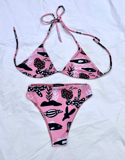 BIKINI PECES ROSA